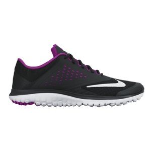 NIKE FS Lite Run‎ 2 women’s running shoes pink black athletic shoes size 7.5